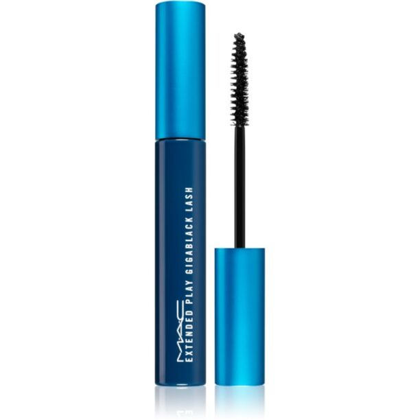 MAC Cosmetics Extended Play Gigablack Lash Mascara mascara cu rotatie pentru o buna definire a genelor 5