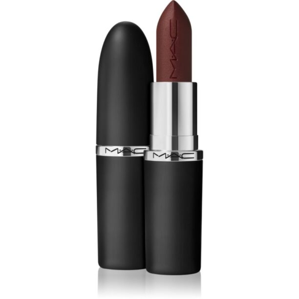 MAC Cosmetics MACximal Silky Matte Lipstick ruj mat culoare Antique Velvet 3