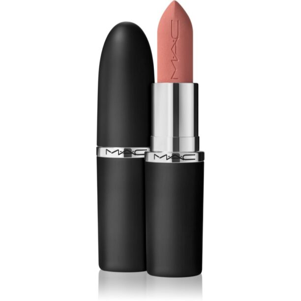 MAC Cosmetics MACximal Silky Matte Lipstick ruj mat culoare Honeylove 3