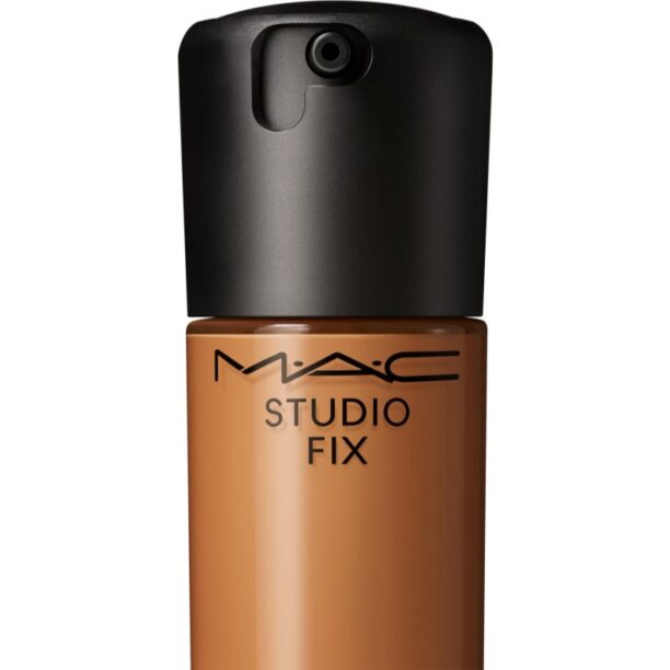 Original MAC Cosmetics Studio Fix Fluid SPF 15 24HR Matte Foundation + Oil Control machiaj cu efect matifiant SPF 15 culoare C8 30 ml