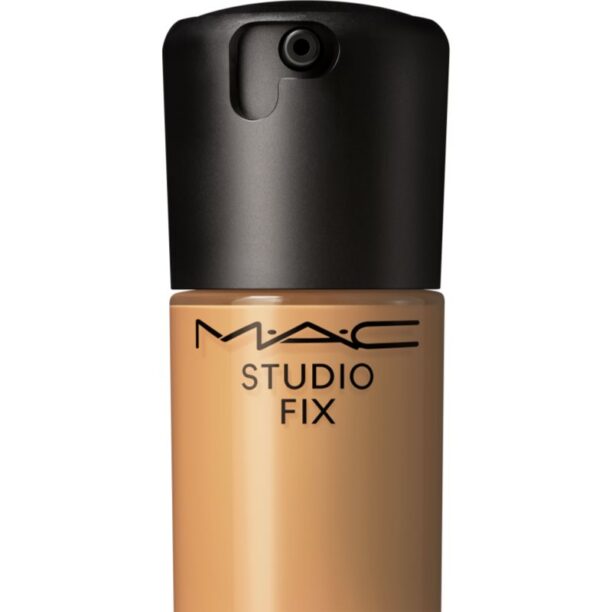 Original MAC Cosmetics Studio Fix Fluid SPF 15 24HR Matte Foundation + Oil Control machiaj cu efect matifiant SPF 15 culoare NC38 30 ml