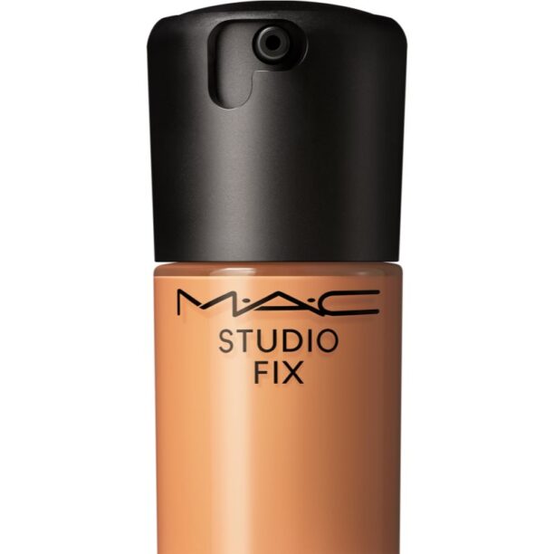 Original MAC Cosmetics Studio Fix Fluid SPF 15 24HR Matte Foundation + Oil Control machiaj cu efect matifiant SPF 15 culoare NC42 30 ml