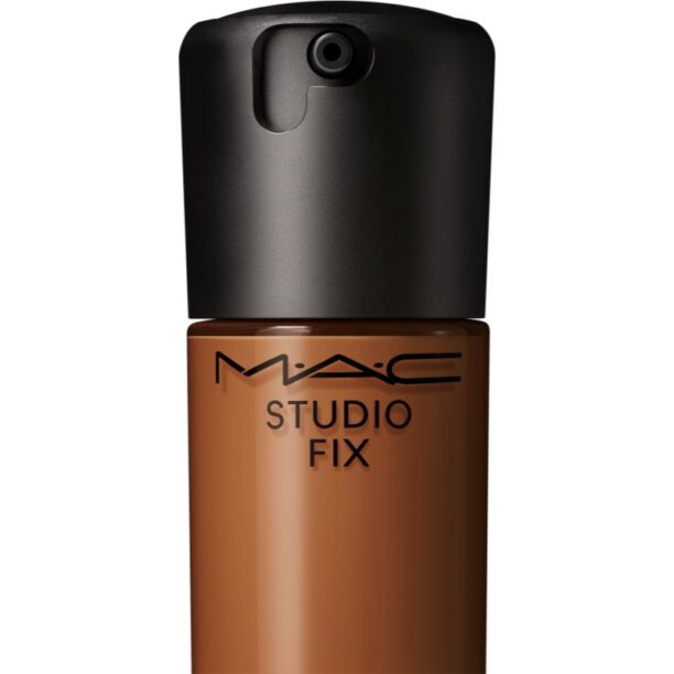 Original MAC Cosmetics Studio Fix Fluid SPF 15 24HR Matte Foundation + Oil Control machiaj cu efect matifiant SPF 15 culoare NC50 30 ml