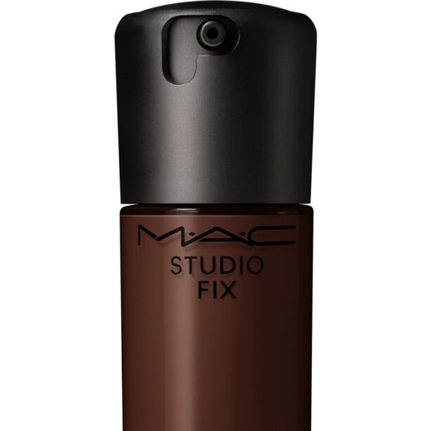 Original MAC Cosmetics Studio Fix Fluid SPF 15 24HR Matte Foundation + Oil Control machiaj cu efect matifiant SPF 15 culoare NW60 30 ml