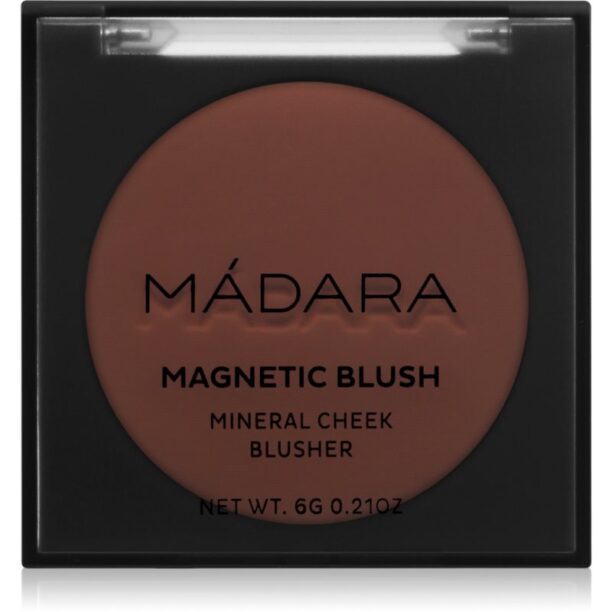 MÁDARA Magnetic Blush fard de obraz sub forma de pudra culoare Fierce Flame 6 g