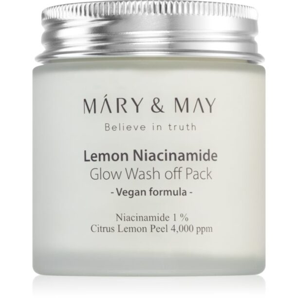 MARY & MAY Lemon Niacinamid masca de hidratare si luminozitate 125 g