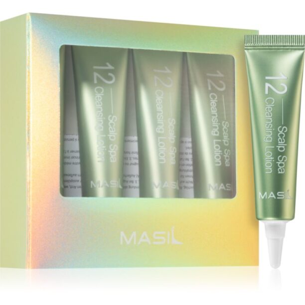 MASIL 12 Scalp Spa balsam de curatare pentru un scalp sanatos 4x15 ml preţ