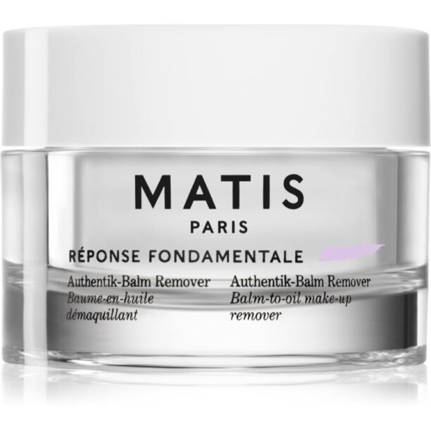 MATIS Paris Réponse Fondamentale Authentik-Balm Remover crema de fata perfecta pentru curatare 50 ml