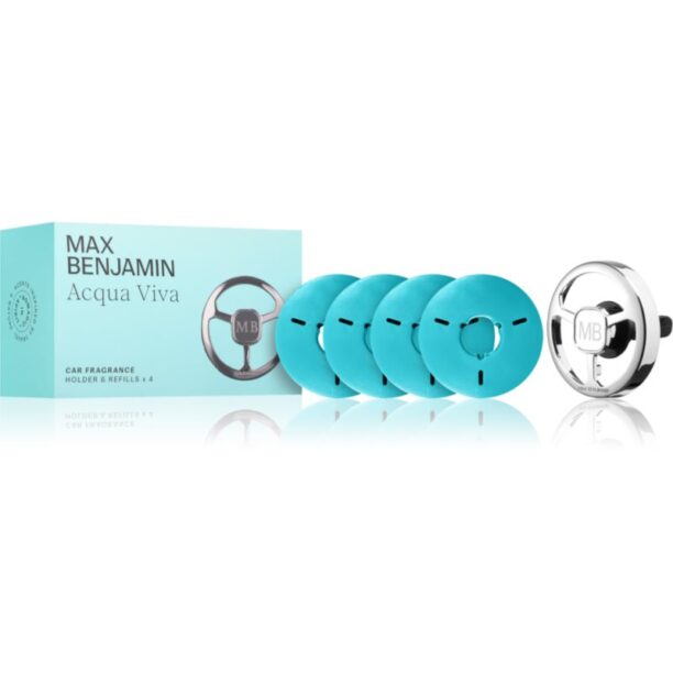 MAX Benjamin Acqua Viva parfum pentru masina set cadou