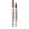 MAYBELLINE NEW YORK Build-A-Brow creion dermatograf cu două capete pentru sprâncene pentru fixare și formă culoare 255 Soft Brown 1 buc