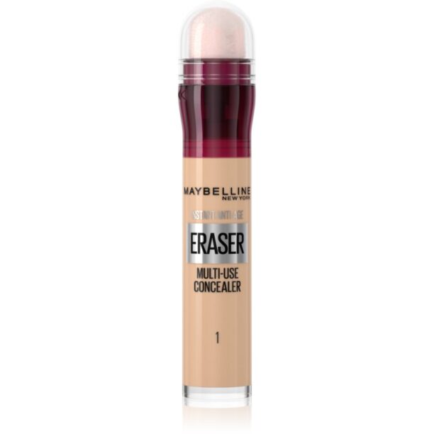 MAYBELLINE NEW YORK Instant Anti Age Eraser corector lichid cu aplicator de burete culoare 01 Light 6.8 ml preţ