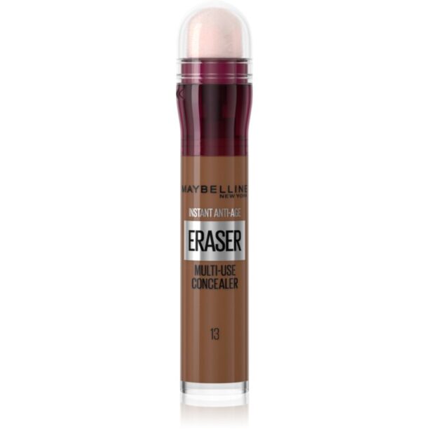 MAYBELLINE NEW YORK Instant Anti Age Eraser corector lichid cu aplicator de burete culoare 13 Cocoa 6.8 ml preţ