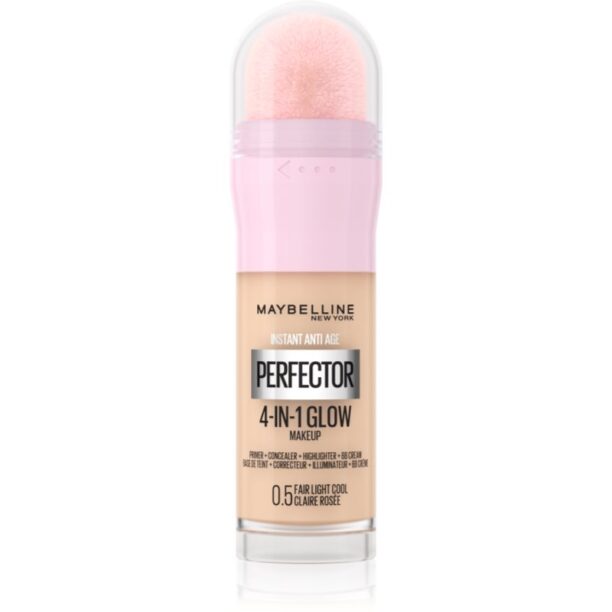 MAYBELLINE NEW YORK Instant Perfector 4-in-1 machiaj de stralucire pentru un look natural culoare 0.5 Fair Light Cool 20 ml preţ