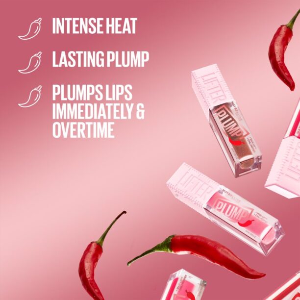 Preţ MAYBELLINE NEW YORK Lifter Plump lip gloss cu efect de crestere culoare 006 Hot Chili 5.4 ml