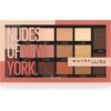 MAYBELLINE NEW YORK Nudes Of New York paletă cu farduri de ochi 18 g