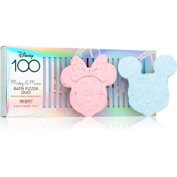 Mad Beauty Disney 100 Mickey & Minnie bombă de baie pentru cadă 2x100 g