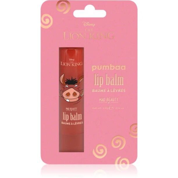 Mad Beauty Lion King Pumba Balsam de buze hidratant 4 g preţ