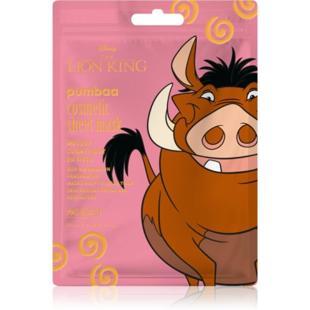 Mad Beauty Lion King Pumba mască textilă hidratantă 25 ml preţ