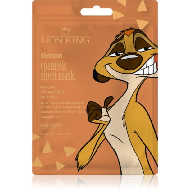 Mad Beauty Lion King Timon masca pentru celule pentru hidratare intensa 25 ml preţ