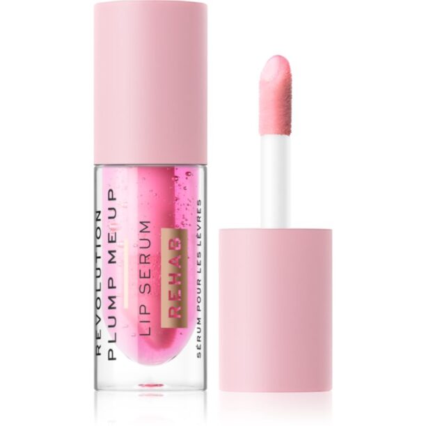 Makeup Revolution Rehab ser revigorant pentru volumul buzelor culoare Pink Glaze 4