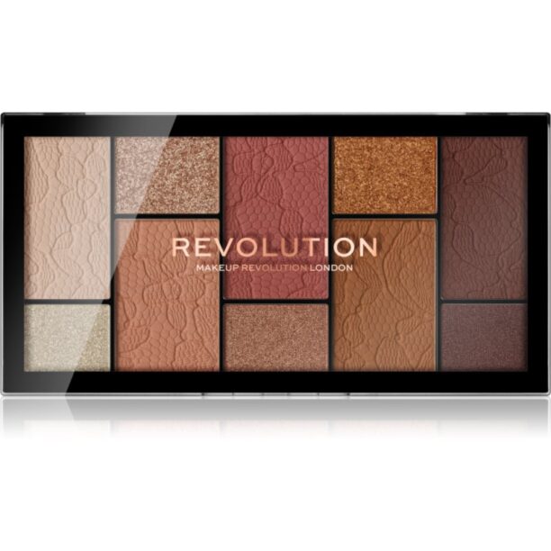 Makeup Revolution Reloaded paletă cu farduri de ochi culoare Neutral Charm 24