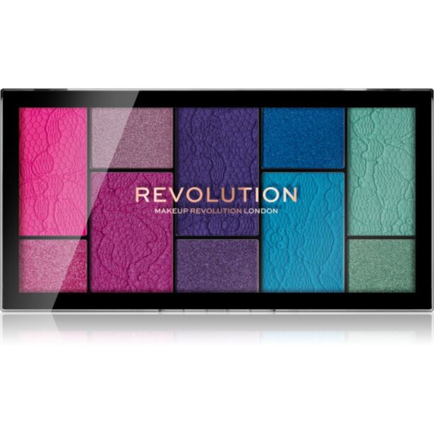 Makeup Revolution Reloaded paletă cu farduri de ochi culoare Vivid Passion 24