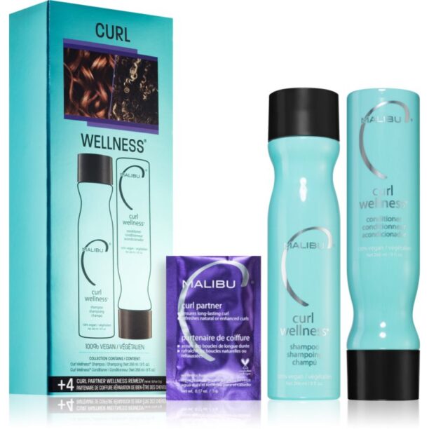 Malibu C Curl Wellness set pentru păr creț