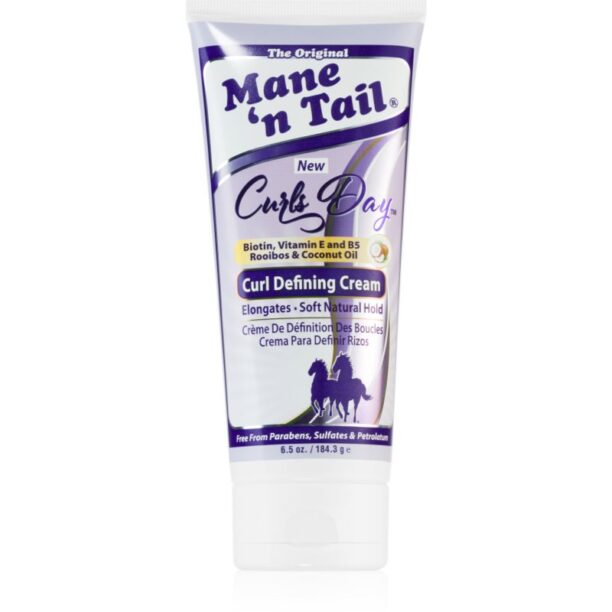 Mane 'N Tail Curls Day Curl Defining Cream cremă styling pentru definirea buclelor 192 ml