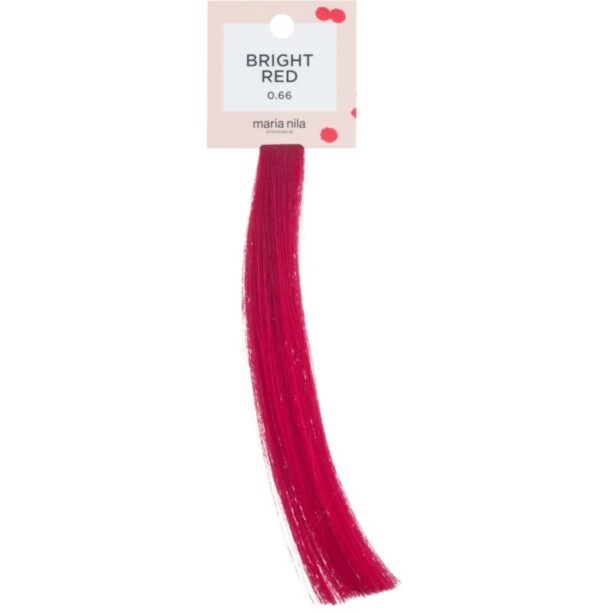 Cumpăra Maria Nila Colour Refresh Bright Red mască fină de hrănire fără pigmenți permanenți de culoare rezistă la 4 - 10 spălări 0.66 100 ml