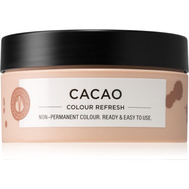 Maria Nila Colour Refresh Cacao mască fină de hrănire fără pigmenți permanenți de culoare rezistă la 4 - 10 spălări 6.00 100 ml preţ