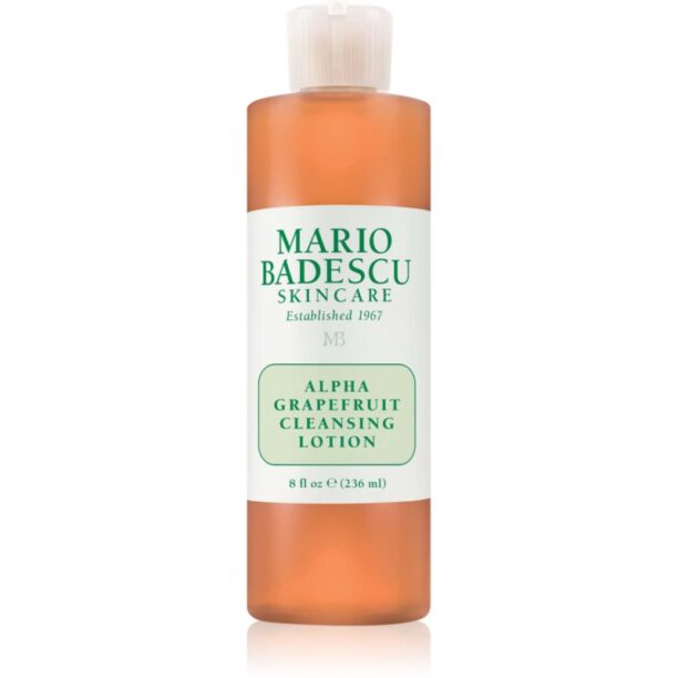 Mario Badescu Alpha Grapefruit Cleansing Lotion solutie tonica cu efect de iluminare Cu AHA Acizi 236 ml preţ