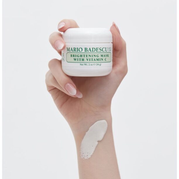 Original Mario Badescu Brightening Mask with Vitamin C mască iluminatoare pentru ten mat și neuniform 56 g