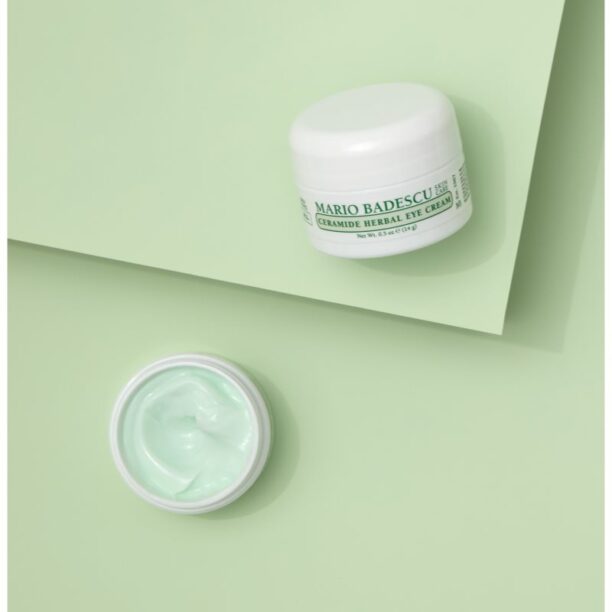 Original Mario Badescu Ceramide Herbal Eye Cream crema de ochi iluminatoare 14 g