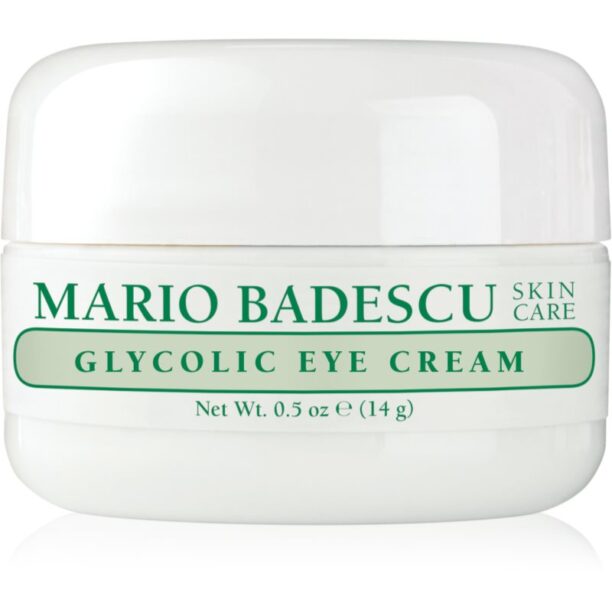 Mario Badescu Glycolic Eye Cream cremă hidratantă anti-rid cu acid glicoliccremă hidratantă anti-rid cu acid glicolic zona ochilor 14 g preţ