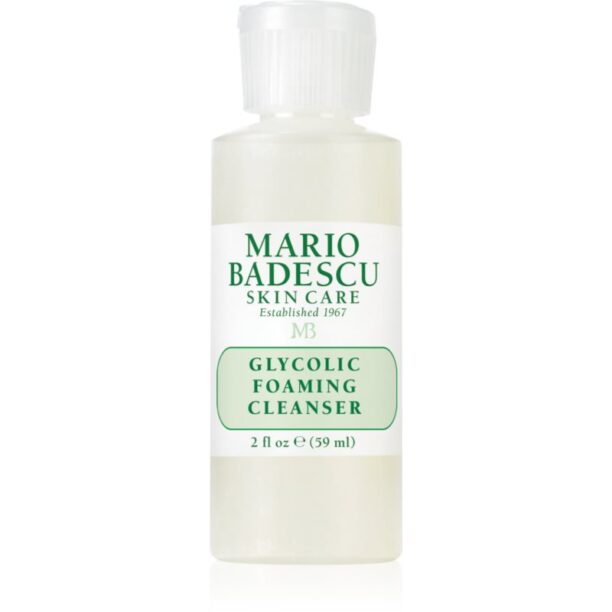 Mario Badescu Glycolic Foaming Cleanser gel spumant de curatare pentru definirea pielii 59 ml