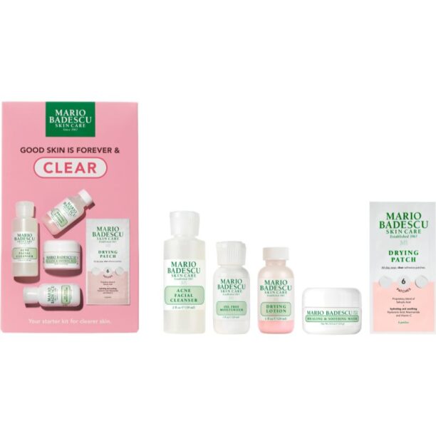 Mario Badescu Good Skin Is Forever & Clear set cadou pentru o piele perfecta