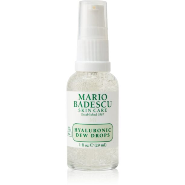 Mario Badescu Hyaluronic Dew Drops ser facial cu efect iluminator cu textura de gel 29 ml