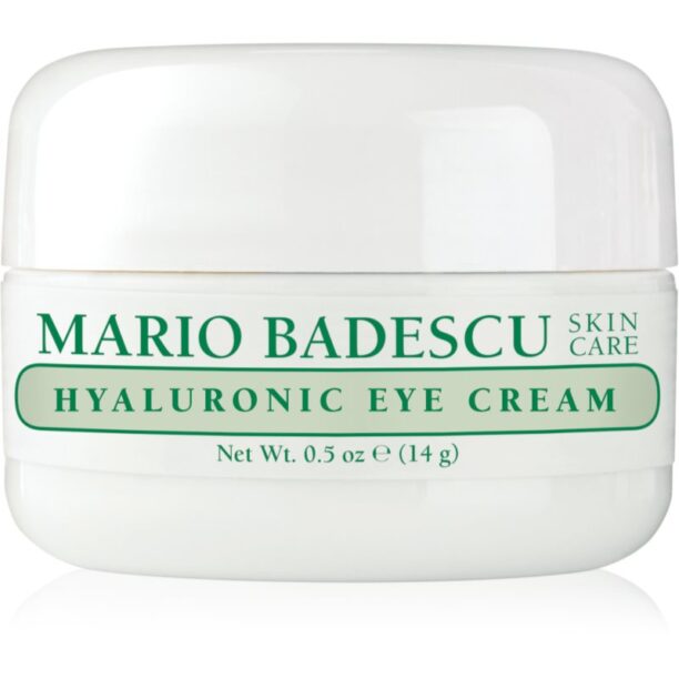 Mario Badescu Hyaluronic Eye Cream crema de ochi pentru hidratare si matifiere cu acid hialuronic 14 g preţ