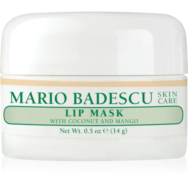 Mario Badescu Lip Mask with Coconut and Mango mască hidratantă pentru buze 14 g preţ