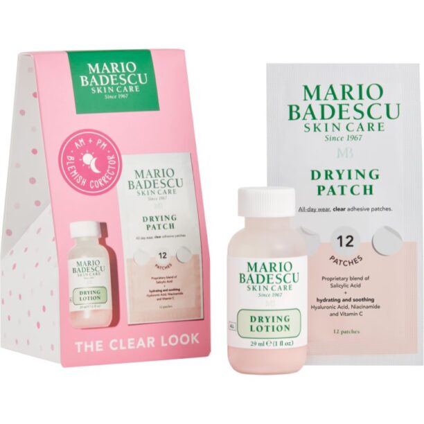 Mario Badescu The Clear Look set cadou impotriva imperfectiunilor pielii preţ