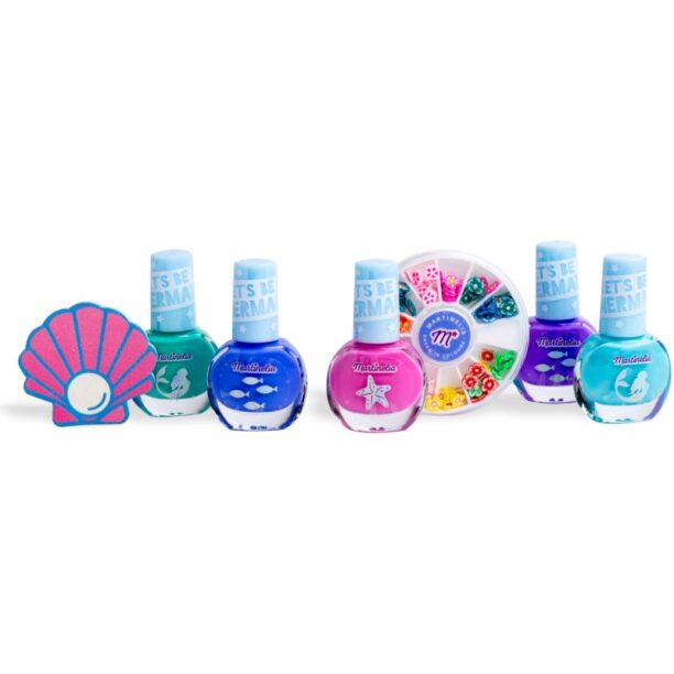 Martinelia Let´s be Mermaid Nails Design Kit set pentru unghii pentru copii 3+ preţ