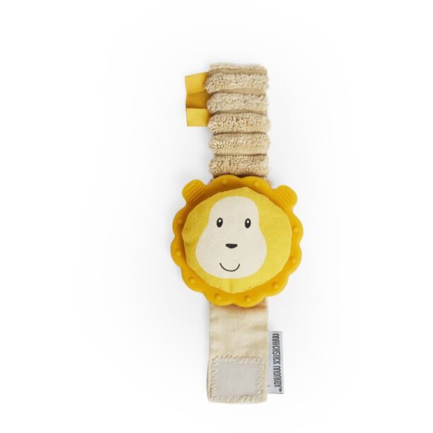 Matchstick Monkey Wrist Teether jucărie pentru dentiție pentru încheieturi Lion 1 buc preţ