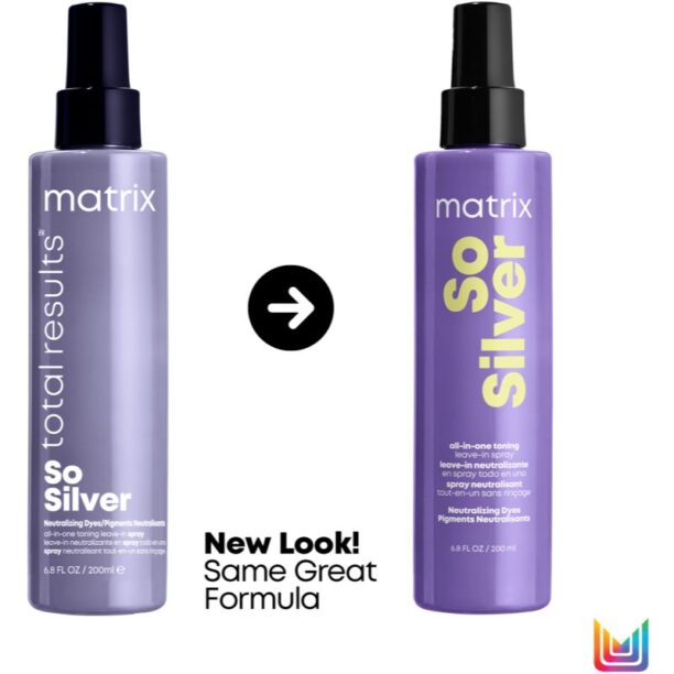 Preţ Matrix So Silver spray pentru păr neutralizeaza tonurile de galben 200 ml