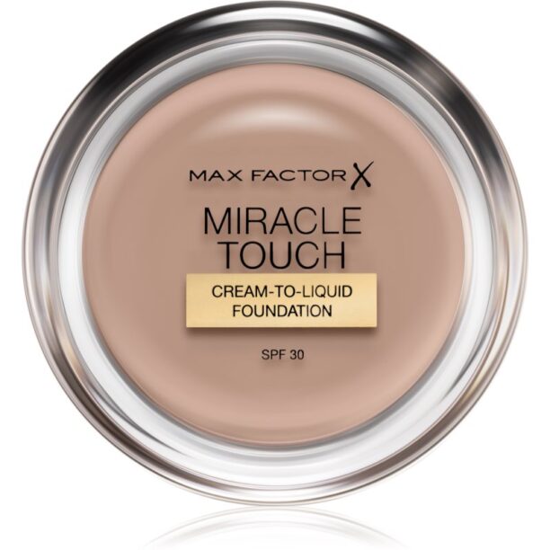 Max Factor Miracle Touch fond de ten crema hidratant SPF 30 culoare 070 Natural 11