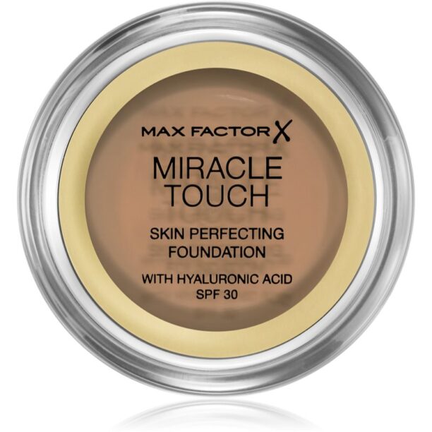 Max Factor Miracle Touch fond de ten crema hidratant SPF 30 culoare 097 Toasted Almond 11