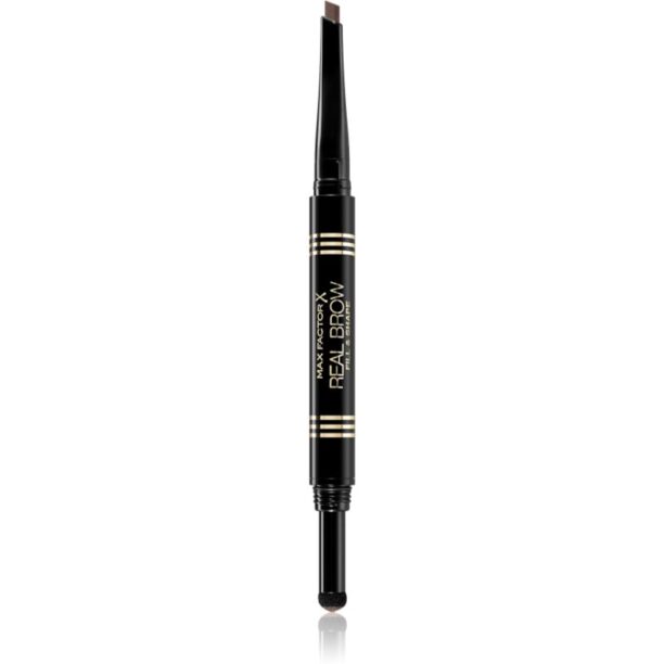 Max Factor Real Brow Fill & Shape creion pentru sprancene culoare 02 Soft Brown 0.6 g preţ