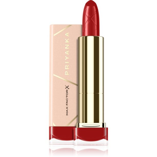 Max Factor x Priyanka Colour Elixir ruj cu persistență îndelungată cu efect mat culoare 52 Intense Flame 6