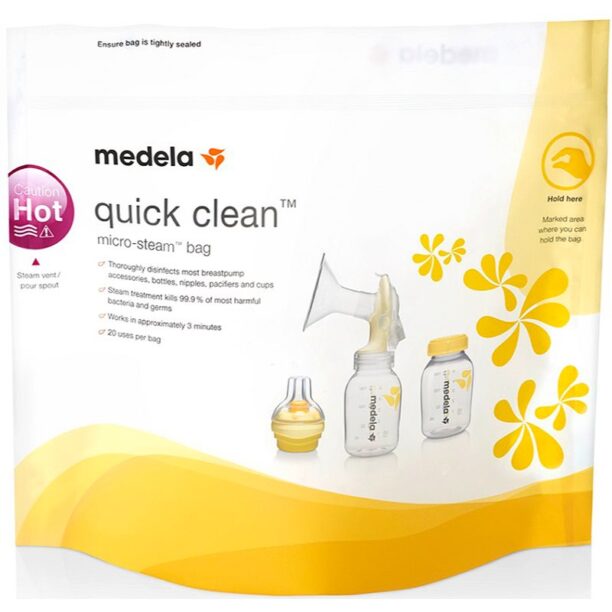 Medela Quick Clean™ săculeți pentru sterilizare 5 buc