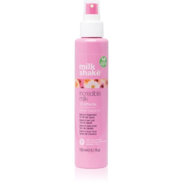 Milk Shake Incredible Milk Flower Fragrance jet de tratament pentru toate tipurile de păr 150 ml preţ