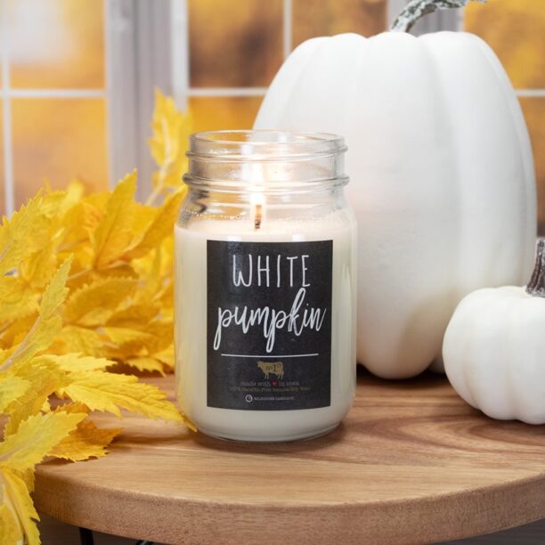 Milkhouse Candle Co. Farmhouse White Pumpkin lumânare parfumată 369 g preţ